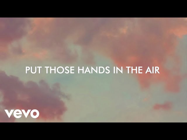 Black Eyed Peas - IN THE AIR (Official Lyric Video)