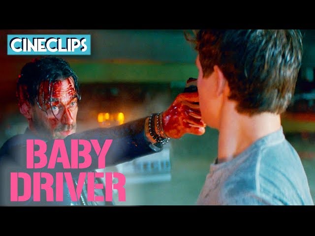 Baby Vs. Buddy | Baby Driver | CineClips