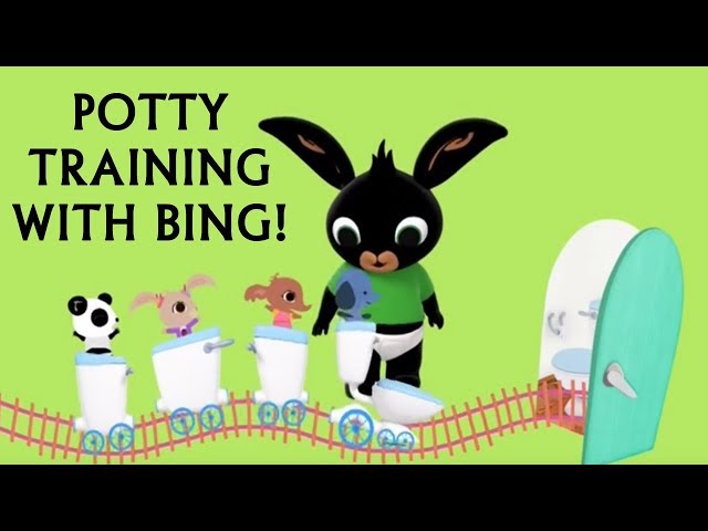 Learn To Potty Train / Bing Toilet Train / Potty training video for toddlers to watch