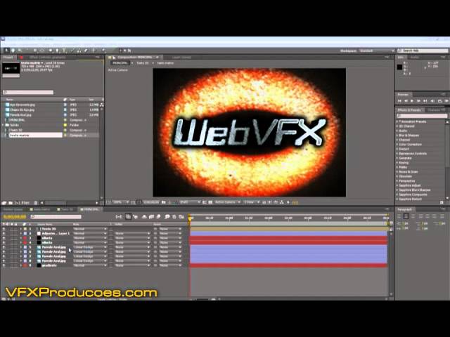 TUTORIAL Logo 3D em After Effects - 02-04