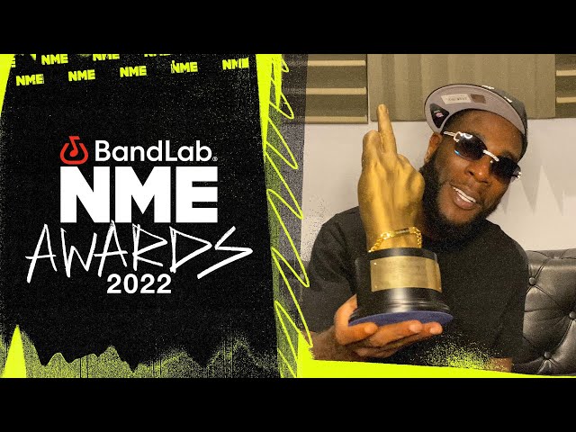 Burna Boy wins Best Solo Act in the World at the BandLab NME Awards 2022