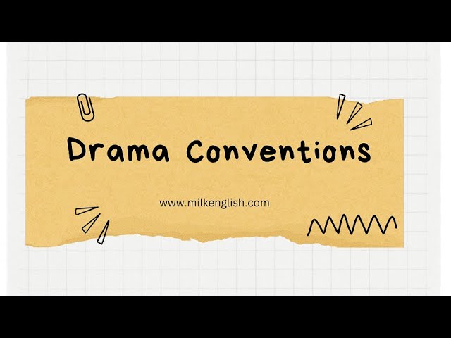 Drama Conventions, Drama in Education, 교육연극 드라마 기법