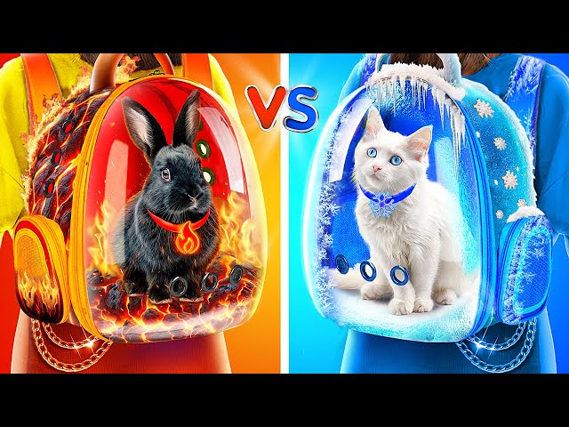 I Saved Element Pets! Hot vs Cold Pets!