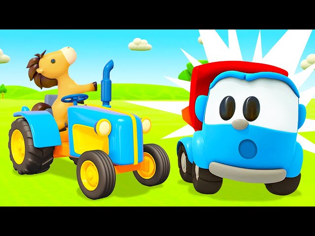 Full episodes of car cartoons for kids. Vehicles for kids & farm animals for kids.