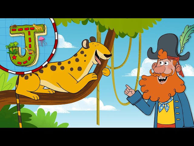 "J" Island | Learn The Alphabet with Captain Seasalt And The ABC Pirates