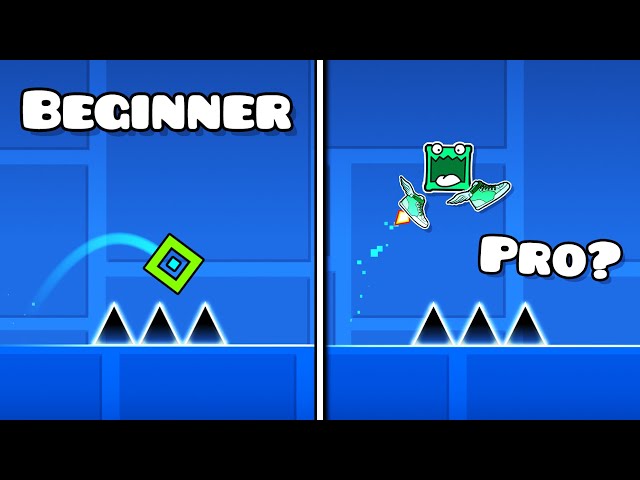 Beginner vs Pro | Geometry dash 2.11