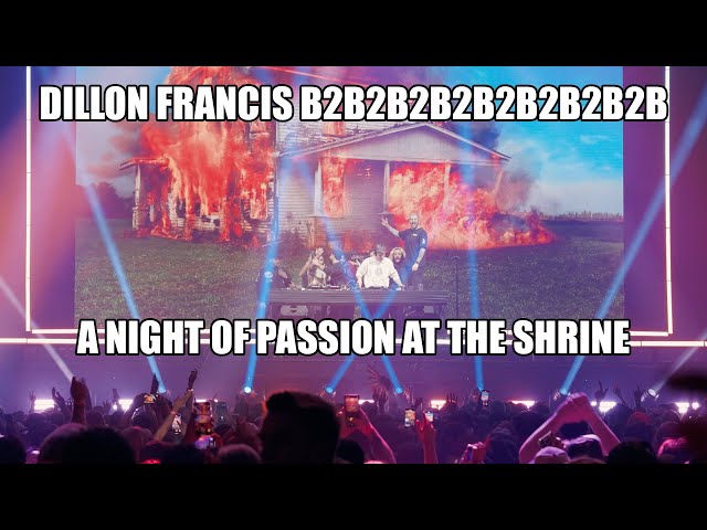 Dillon Francis - Shrine LA Show (Full Set)
