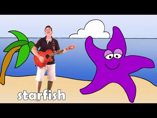 Let's Go To The Beach | Learn Sea Animals