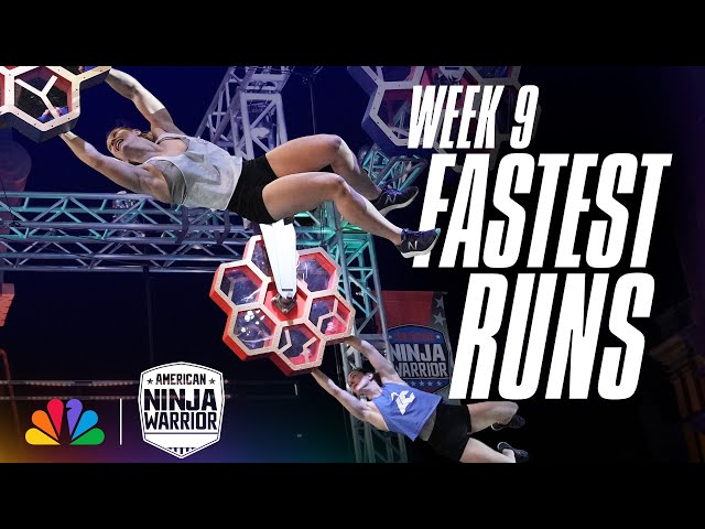 Top 4 Epic Races from an Amazing Week of Semifinals | American Ninja Warrior | NBC