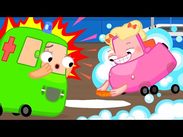 Kids are making a mess at home. Mom is sad. Funny cartoons for kids & new episodes.