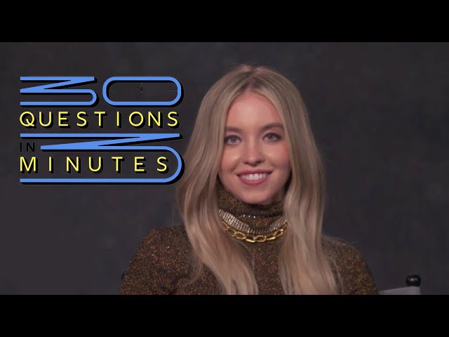 Sydney Sweeney Of "The Voyeurs" Answers 30 Questions In 3 Minutes
