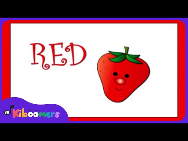 I Love Colors - The Kiboomers Preschool Songs for Circle Time Learning