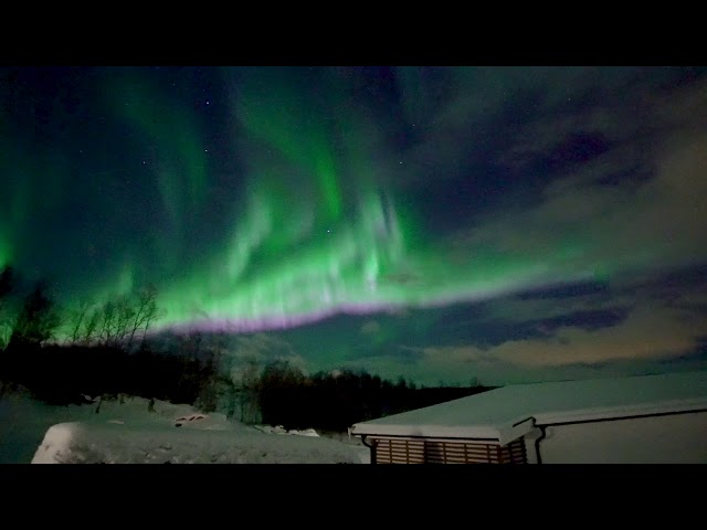 Northern Lights Show: Stunning Display Revealed Behind Door