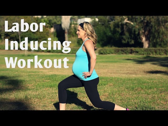 10 Minute Labor Inducing Workout!  Exercises to Prepare Your Body For Labor & Delivery
