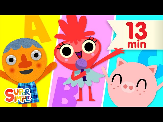 The Alphabet Is So Much Fun | + More ABCs Songs for Kids | Super Simple ABCs