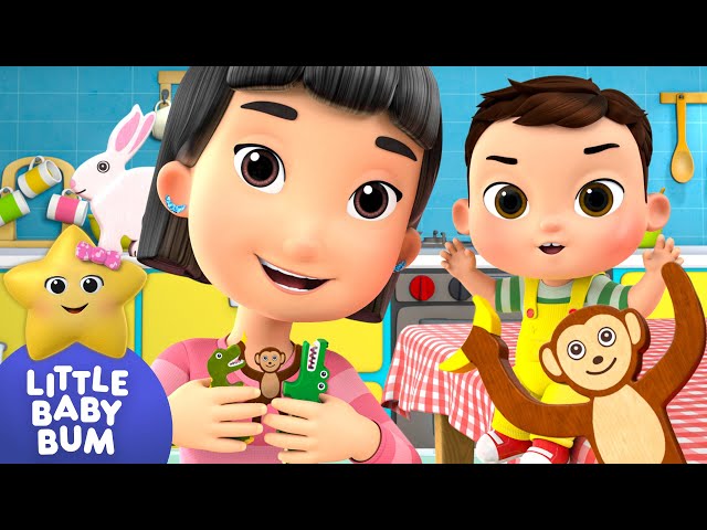 Animal Sounds Eating Song ⭐Baby Max Yummy Time! LittleBabyBum - Nursery Rhymes for Babies | LBB