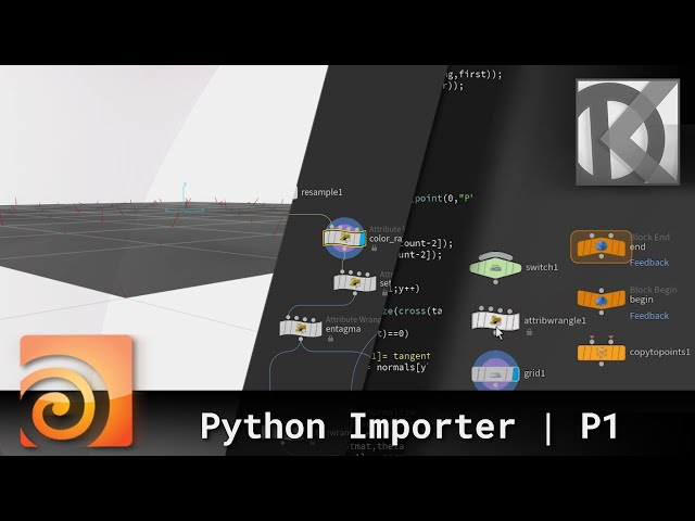 How to Import Files in Houdini with Python | Part 1
