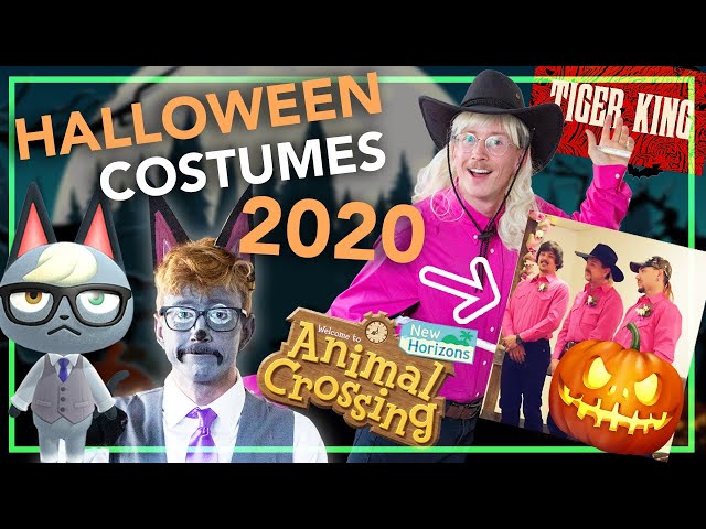 2020 Inspired Halloween Costumes (Joe Exotic, Animal Crossing, & more)