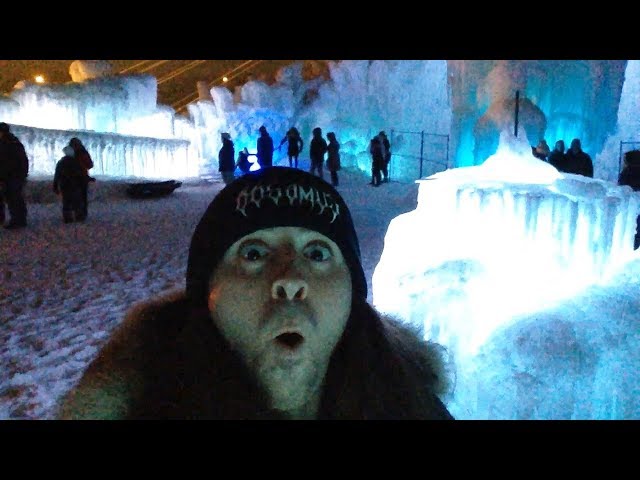 Blast Beats at the Ice Castles!! (vlog #2)