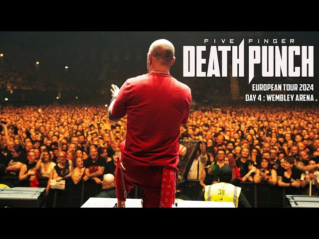 No Nerves at all 😎 Sold out Wembley Arena - Five Finger Death Punch - European Tour 2024