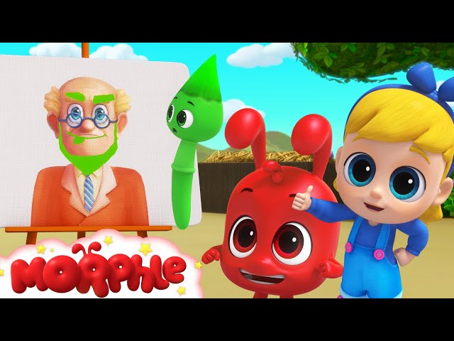 Painting & Drawing with Morphle and Mila | Cartoons for Kids | My Magic Pet Morphle