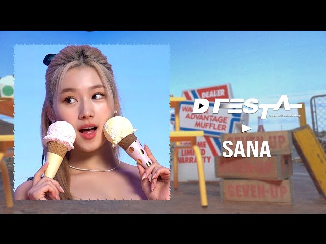 [D’FESTA] PHOTOBOOK PREVIEW | SANA(TWICE) #shorts