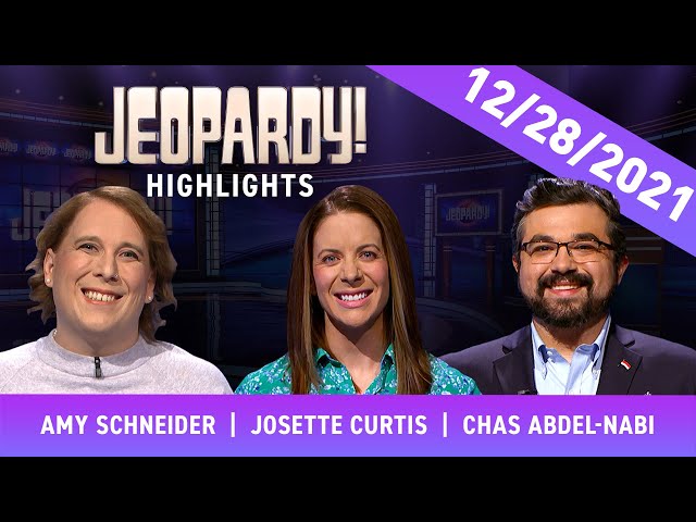 Amy Attempts to Match Julia Collins' 20-Game Streak | Daily Highlights | JEOPARDY!