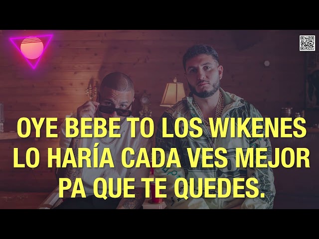 Omar Montes & Nicky Jam - Oye BB Letra Oficial (Official Lyrics)
