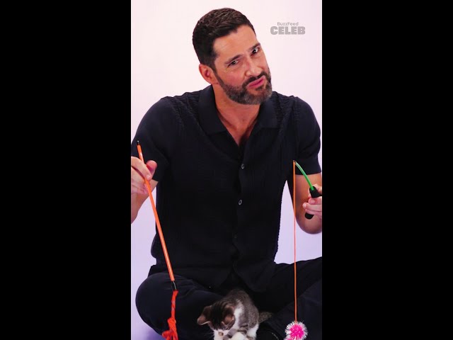 Cat got your tongue? 👅  Tom Ellis Kitten interview is out now!