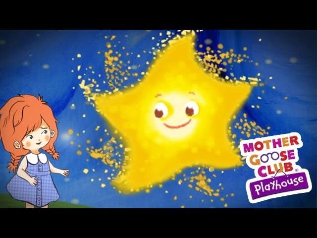 Twinkle Twinkle Little Star Animated | Mother Goose Club Playhouse Kids Song