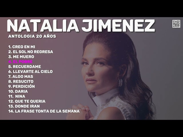 Natalia Jiménez Antología 20 Años (Álbum Completo)