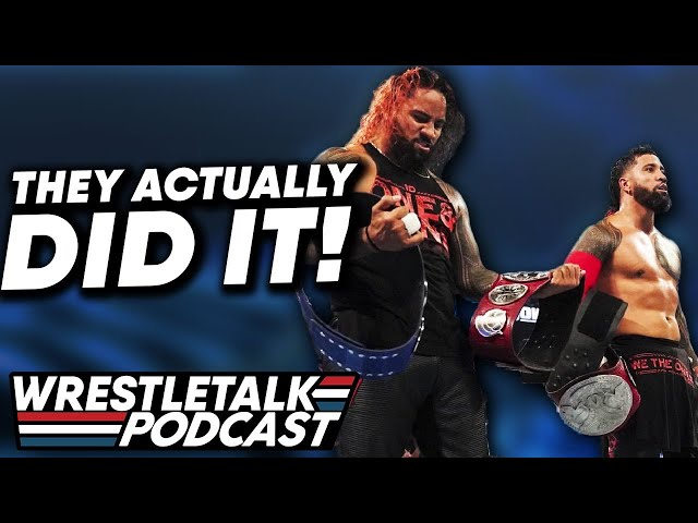 The Usos UNDISPUTED WWE Tag Team Champions! WWE SmackDown & AEW Rampage Review | WrestleTalk Podcast