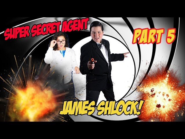 SUPER SECRET AGENT JAMES SHLOCK 007 HOME MADE PARODY