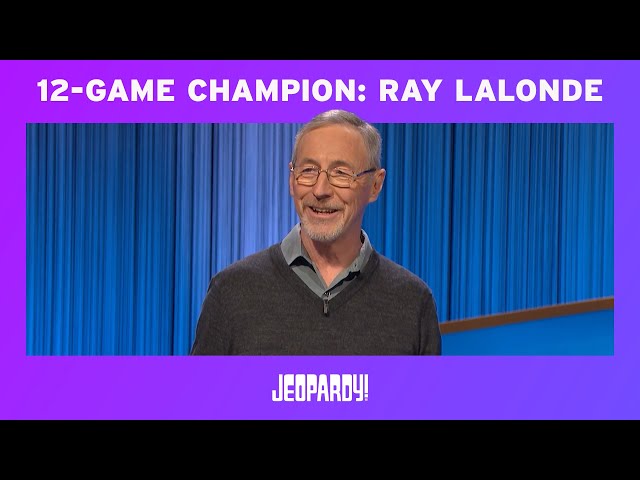 Ray Makes it 12 | Winners Circle | JEOPARDY!