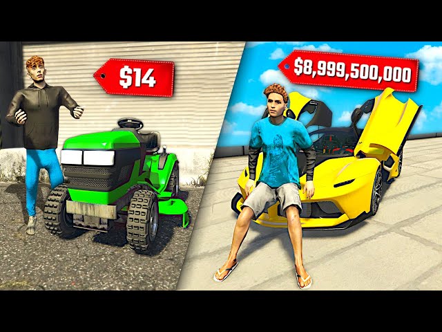 CHEAPEST vs. Most EXPENSIVE CAR In GTA 5 RP..
