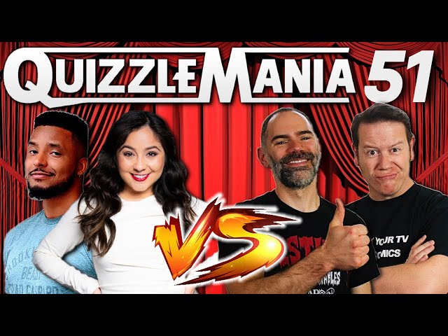 QuizzleMania 51 - Denise & Will Vs Steve & Larson