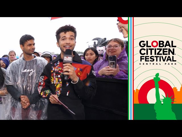 Jordan Fisher Chats With Global Citizens | Global Citizen Festival 2023