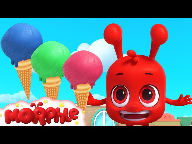 Ice Cream Colors with Morphle - Cartoons and Stories for Kids