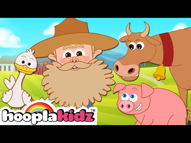 Old Macdonald Had A Farm Song - Animals for Kids by HooplaKidz