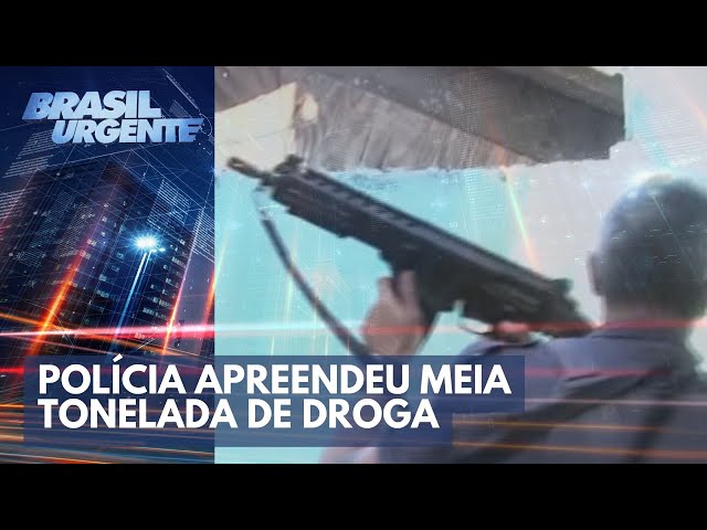 Operação Escudo: droga apreendida e dezenas de presos | Brasil Urgente