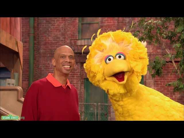 Sesame Street: Kareem Abdul Jabbar and Big Bird - Subtraction