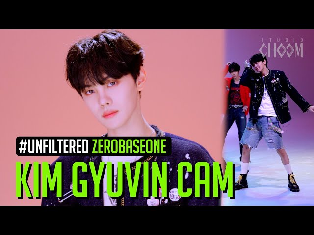 [UNFILTERED CAM] ZEROBASEONE KIM GYU VIN(김규빈) 'Feel the POP' 4K | STUDIO CHOOM ORIGINAL