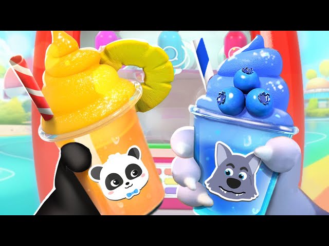 Rainbow Juice Song🌈 | Colors Song | Fun Sing Along Songs | Kids Song | Kids Cartoon | BabyBus