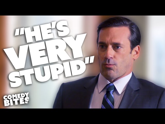 Jon Hamm is a Beautiful Idiot | Parks & Recreation and 30 Rock | Comedy Bites