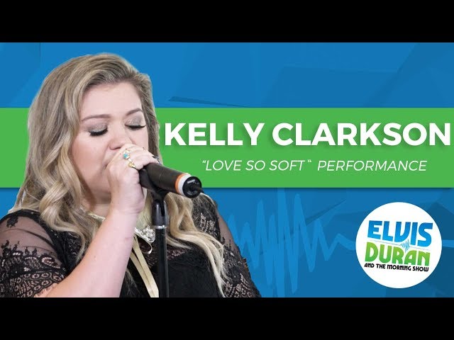 Kelly Clarkson - "Love So Soft" Acoustic | Elvis Duran Live