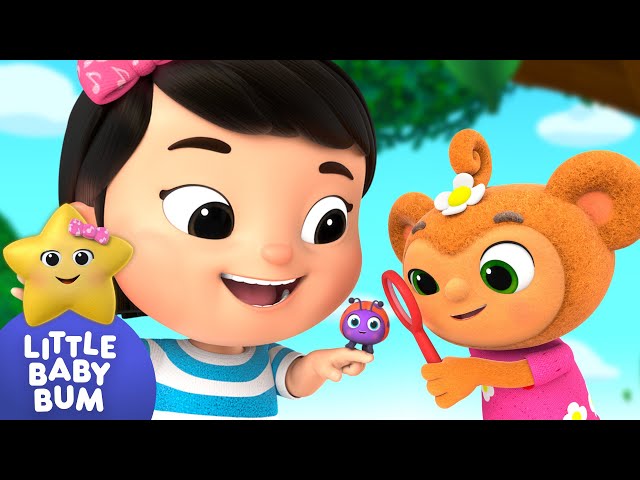 Little Ladybug! Big and Small⭐ Mia's Learning Time! LittleBabyBum - Nursery Rhymes for Babies | LBB