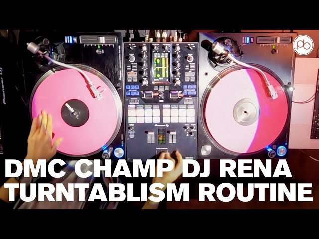 DMC World Champion DJ RENA Turntablism Showcase at Point Blank Los Angeles