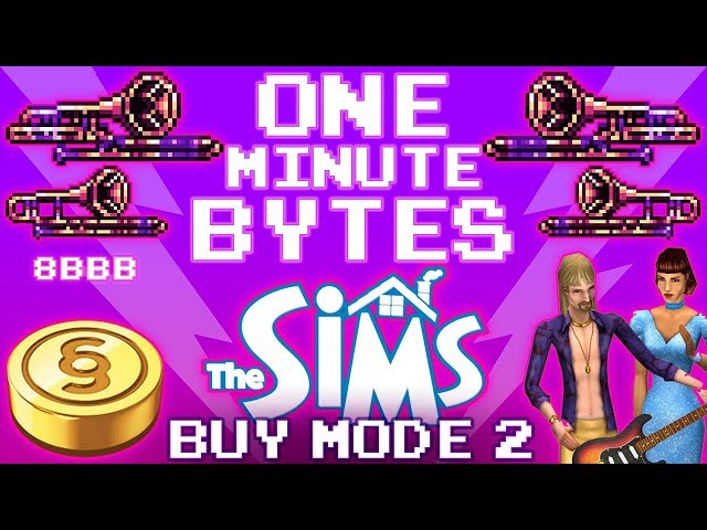 The Sims 1: Buy Mode 2 Music - One Minute Bytes #2 (The 8-Bit Big Band)