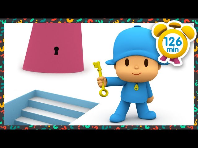 🗝 POCOYO in ENGLISH - The Master Key [ 126 minutes ] | Full Episodes | VIDEOS and CARTOONS for KIDS