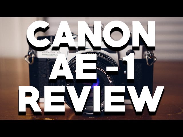 CANON AE-1 PROGRAM REVIEW: Greatest Film Camera Ever? 📷 🎞
